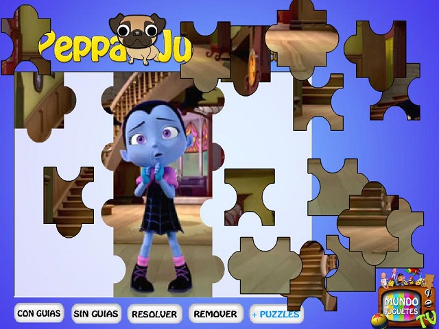 PUZZLE VAMPIRINA SCARED jogo online no JogosJogos.com